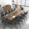8-10 Seater boardroom table - Image 3
