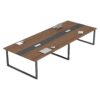 8-10 Seater boardroom table - Image 4