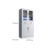 2-Door Metallic Office Cabinet - Image 5