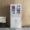 2-Door Metallic Office Storage Cabinet
