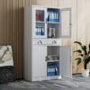 2-Door Metallic Office Storage Cabinet - Image 3