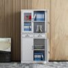 2-Door Metallic Office Storage Cabinet - Image 2