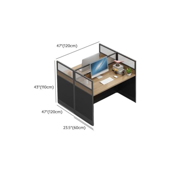 Two way modular office workstation - Image 5