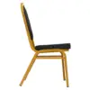 Stackable Black Conference Chair - Image 4
