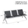 Heavy duty 3-Seater Reception Bench - Image 4