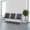 3-Seater reception office bench