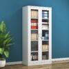 Full glass office storage cabinet - Image 2
