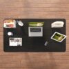 1.8 Meters Height Adjustable Standing Desk with a spacious surface and modern design, promoting ergonomic working conditions.