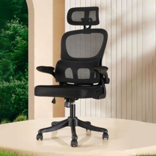 Orthopedic Home/Office Task Chair with ergonomic design and adjustable features in a modern office setting.