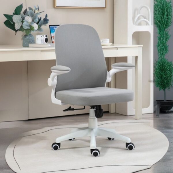 Ergonomic Adjustable Office Chair with a breathable mesh back, adjustable height, and lumbar support, perfect for home and office use."