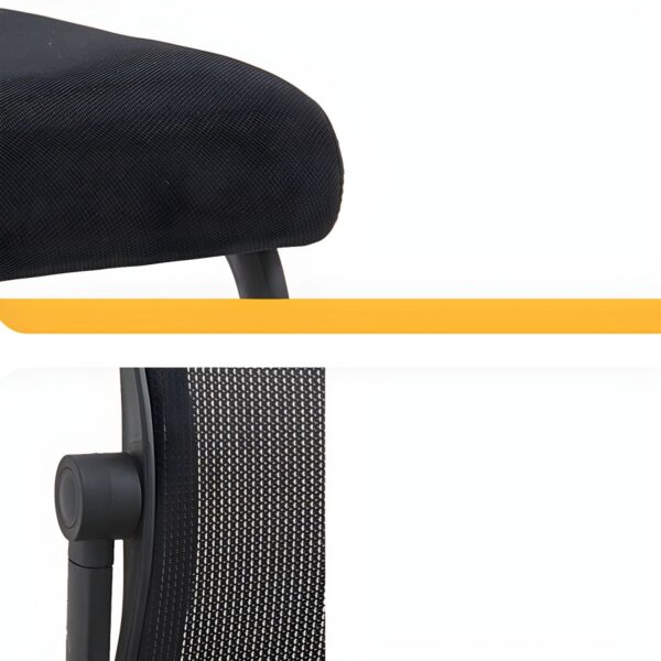 Mesh Executive Office Chair with adjustable features, ergonomic design, and breathable backrest in a modern office setting.