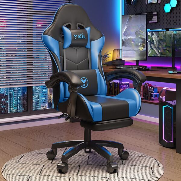 X Series Ergonomic Office Gaming Chair featuring adjustable lumbar support and modern design.