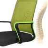 Executive Medium Back Office Chair with plush padding and adjustable features in a modern office setting.