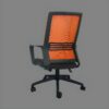 Executive Medium Back Office Chair with plush padding and adjustable features in a modern office setting.