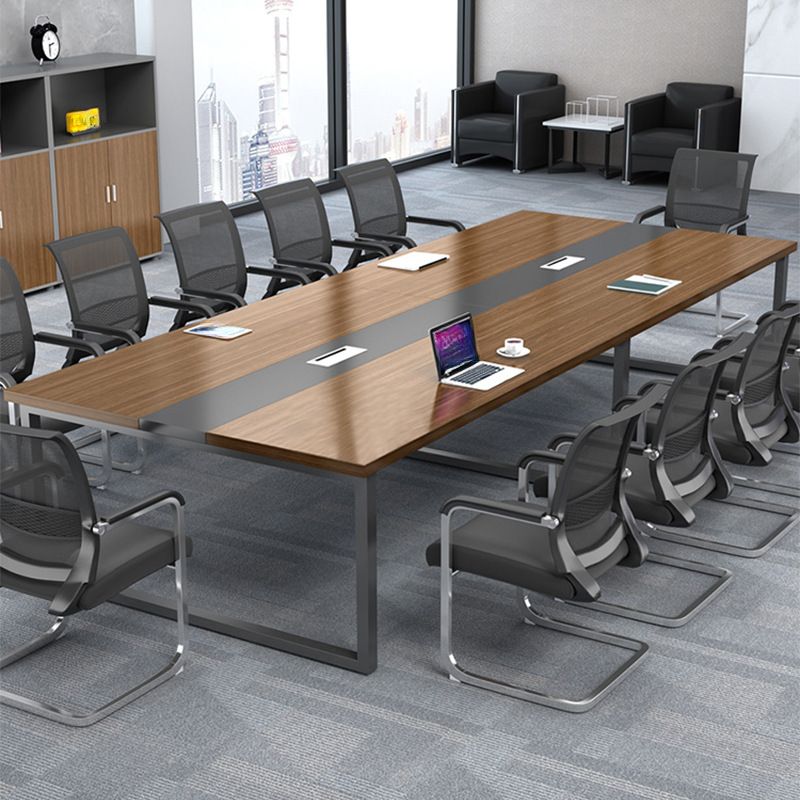 "8-10 seater conference/boardroom table with spacious design, ideal for meetings and presentations."