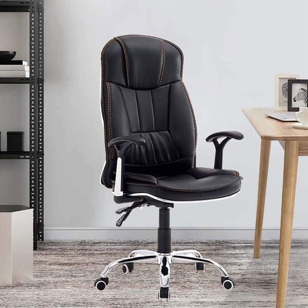 Executive Leather Office Chair with ergonomic design, high-back support, and premium leather upholstery.