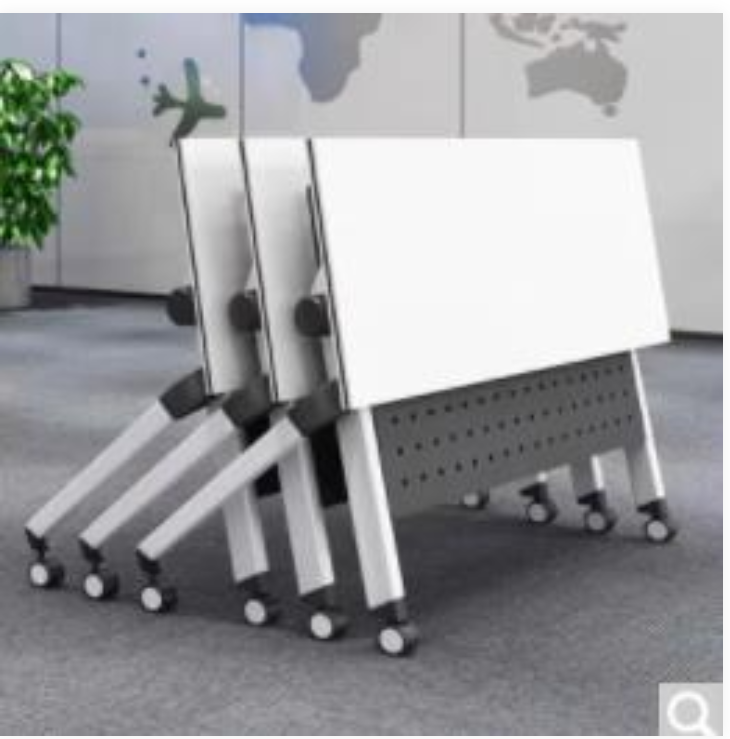 A Mobile Study Conference Table with a durable, spacious surface and smooth-rolling lockable wheels, designed for versatile use in offices, classrooms, and collaborative spaces.