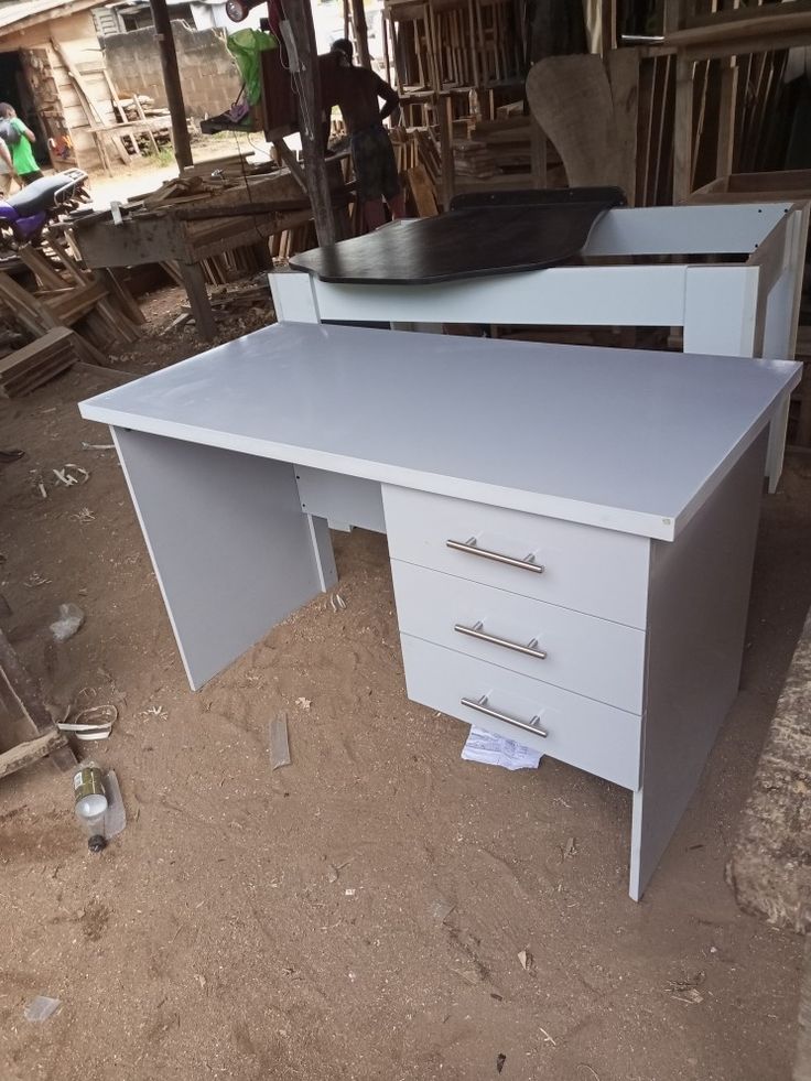 Compact 0.9 Meter Study Office Desk with minimalist design and storage options.