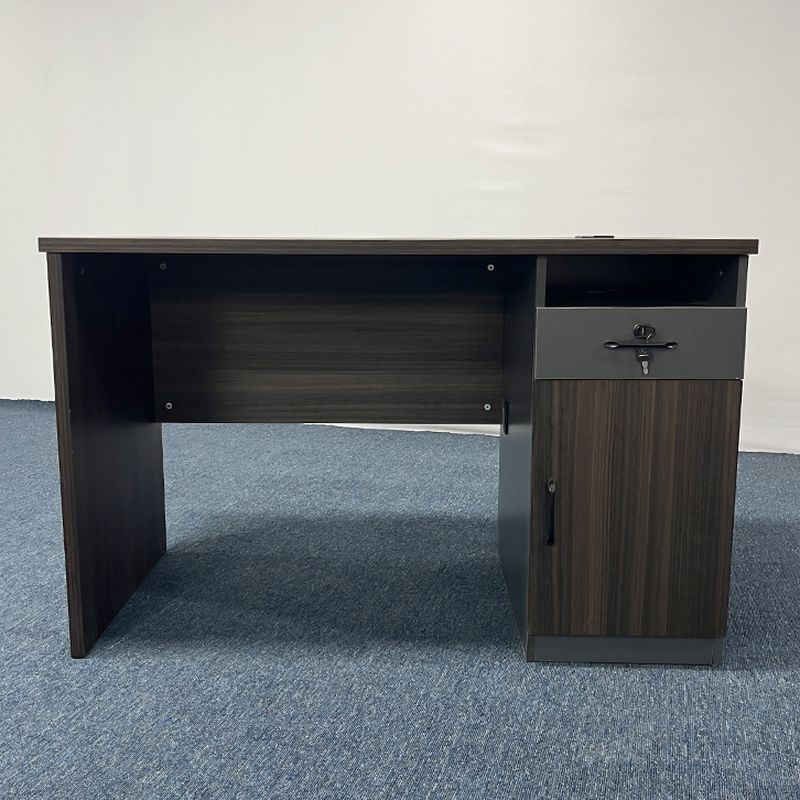 "1.6 Meter Wood Executive Office Desk with a spacious surface, built-in storage, and a premium wood finish for a professional workspace."