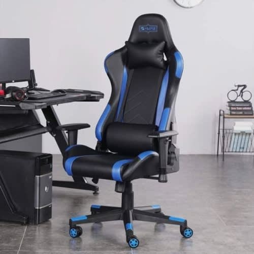 Executive Gaming Computer Office Chair with Ergonomic Design and Adjustable Features