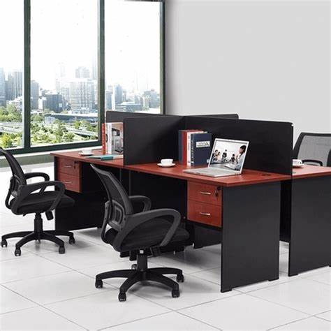 4-Way Modern Office Workstation