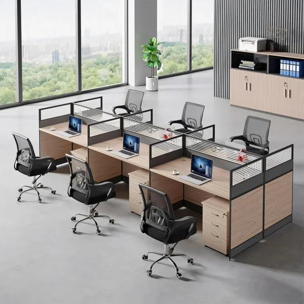 6 Way Workstation Desk - Image 2