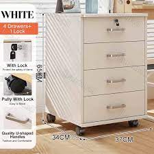 3 Drawer Lockable Pedestal Cabinet - Image 9