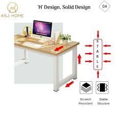 1.2 M Metal Framede Home Office Desk - Image 8