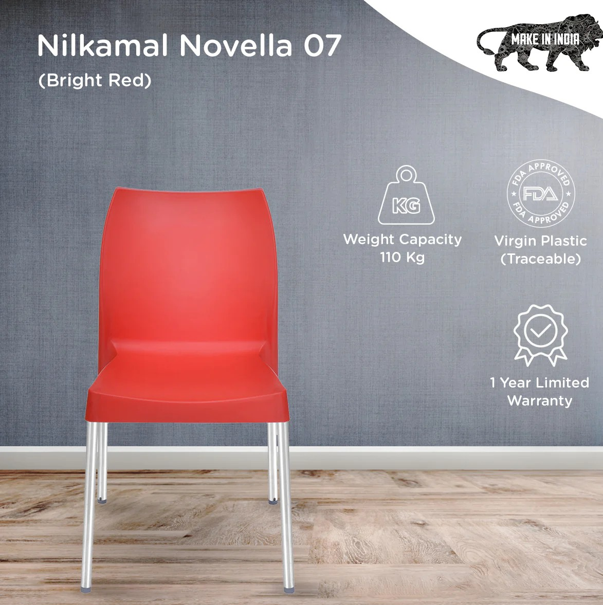 Plastic Kids Banquet Dining Chair - Image 4