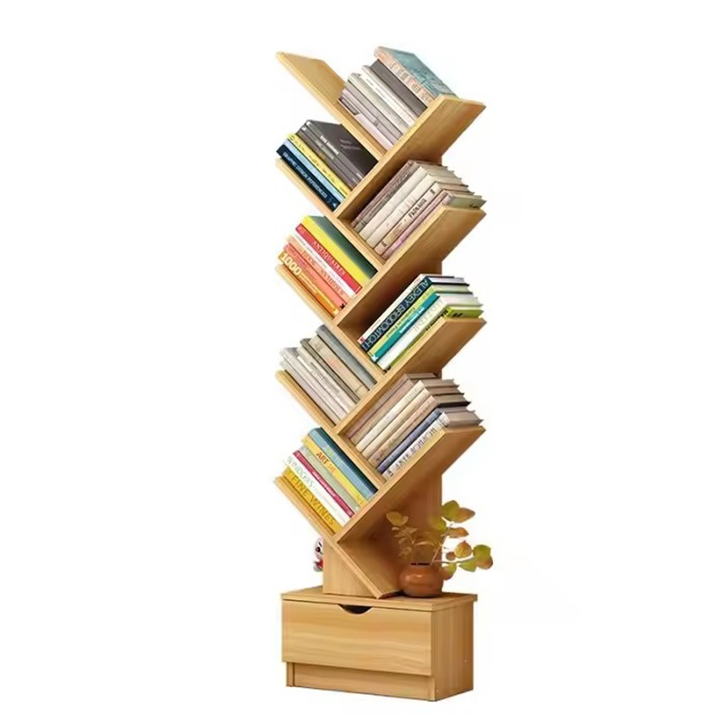 Tree Shaped 8 Tier Wooden Bookshelf - Image 16
